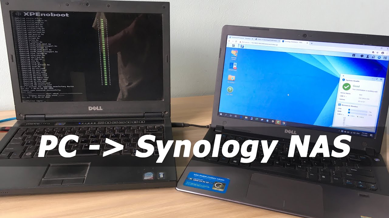 trasforma il tuo vecchio computer in synology nas